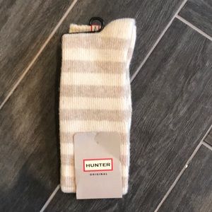 Hunter IRG Overknee Strip Wool socks